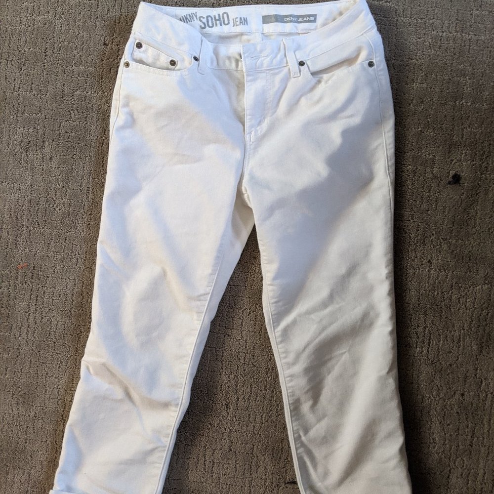 DKNY SOHO Jean - White Capri jean